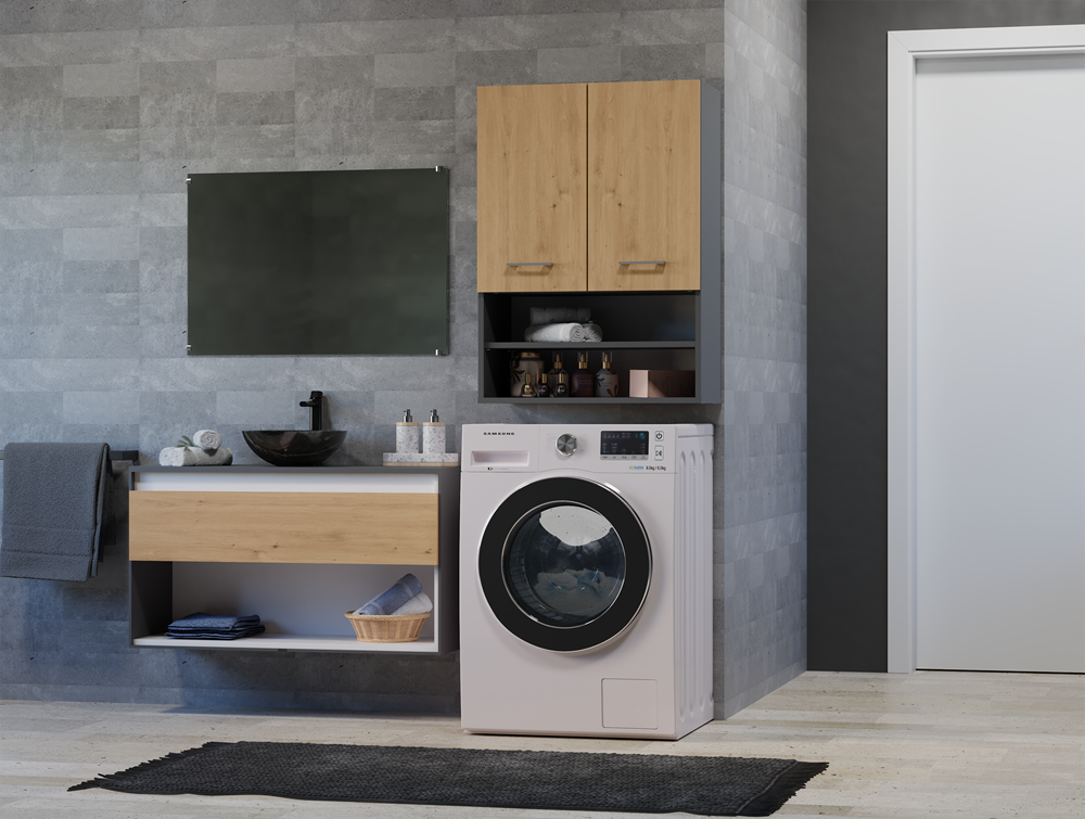 DK-wiz-2-allegro Pola MINI DK Cabinet in Anthracite / Artisan Oak - Image 5