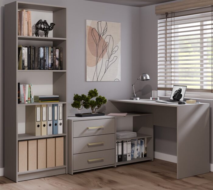 Dany Compact Desk – Clay Finish - Image 9