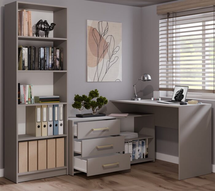 Dany Compact Desk – Clay Finish - Image 4