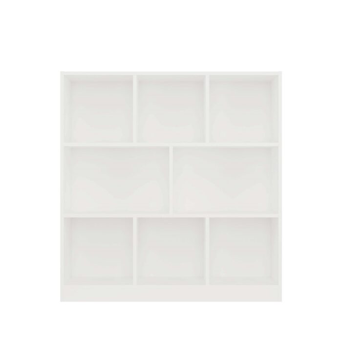 Nexa 8P White Bookcase - Image 2