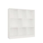 Nexa 8P White Bookcase