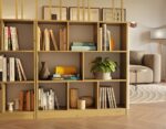 Nexa 8P Oak Bookcase - Image 6