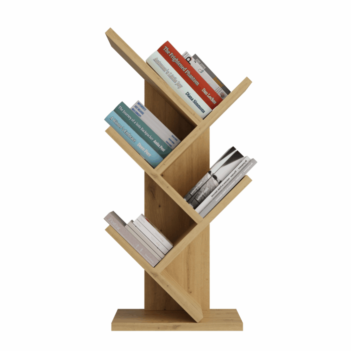 Lumo Mini Oak Shelf Unit - Image 3