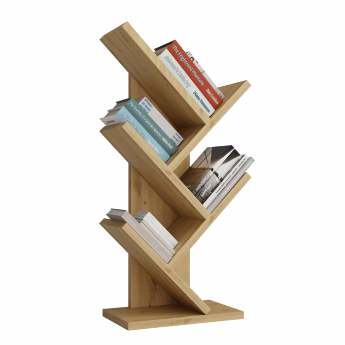 Lumo Mini Oak Shelf Unit - Image 4