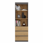 Atlas RS-60 Anthracite Oak Bookcase - Image 4