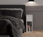Nova 20 Compact Bedside Table – White - Image 6