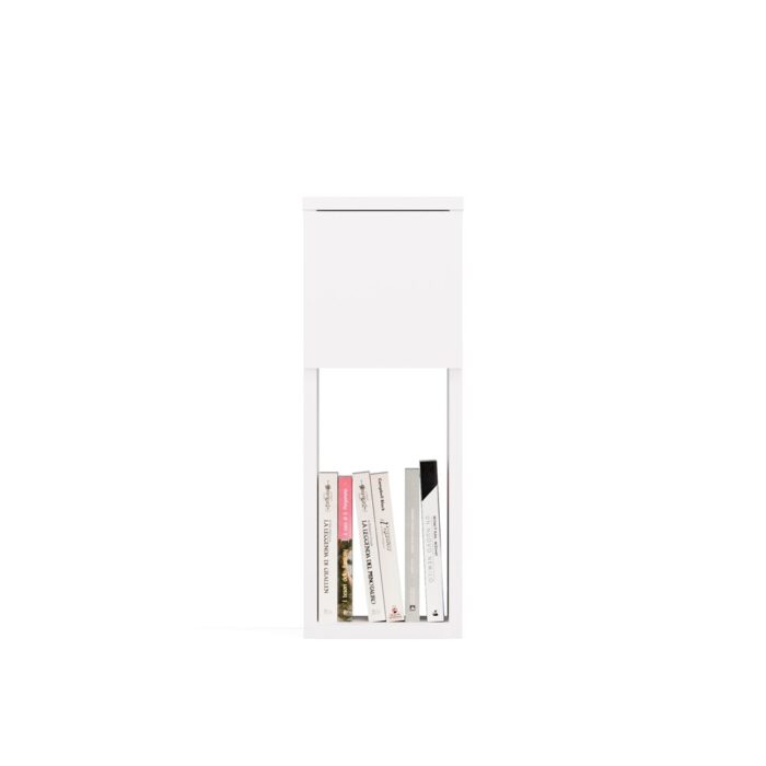 Nova 20 Compact Bedside Table – White - Image 8