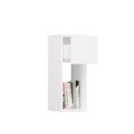 Nova 20 Compact Bedside Table – White - Image 5
