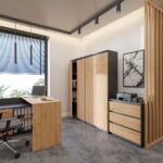 Orwin RS-80 Anthracite Oak Bookcase - Image 6