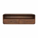 Floating Chestnut Open Console