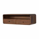 Floating Chestnut Open Console - Image 2
