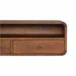 Floating Chestnut Open Console - Image 5