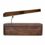 Floating Chestnut Open Console - Image 9