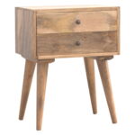 Modern Solid Wood Bedside - Image 2