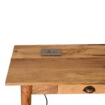 2 Drawer Cable Writing Desk - Image 11