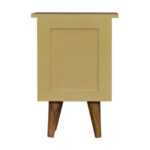 Yellow Hand Painted Bedside - Image 9