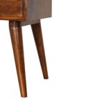 Modern Chestnut Solid Wood Bedside - Image 7