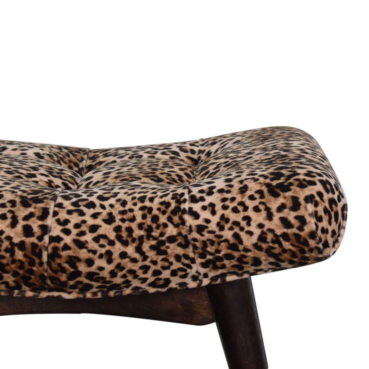 IN1712-4-2.jpg Leopard Print Curved Bench - Image 4
