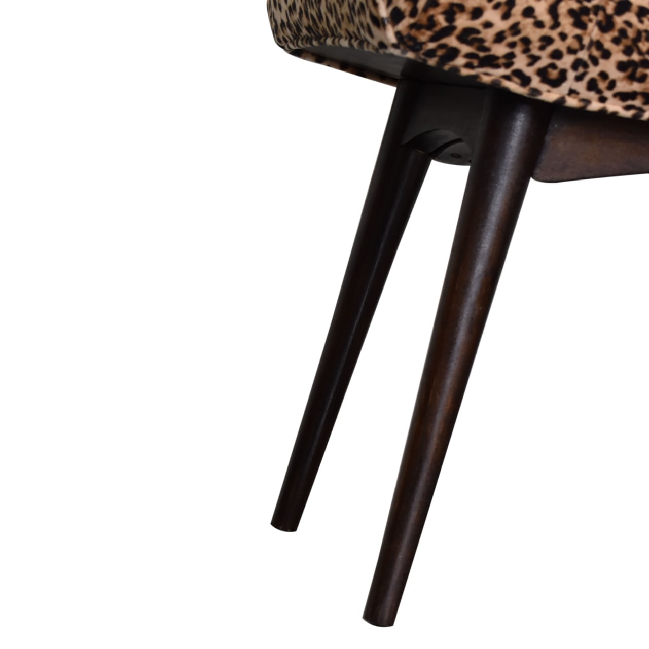 IN1712-7-2.jpg Leopard Print Curved Bench - Image 7