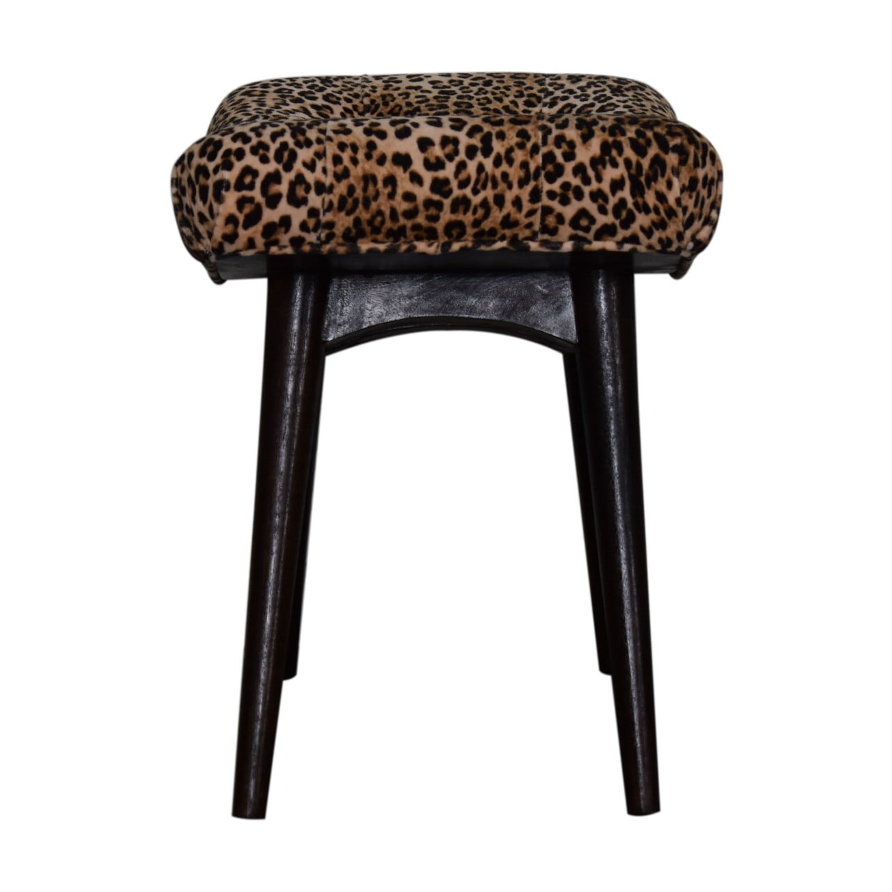 IN1712-8-2.jpg Leopard Print Curved Bench - Image 8