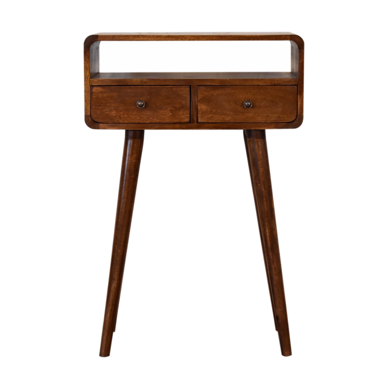 IN1747-1-1-2.jpg Mini Chestnut Console Table - Image 1