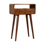 Mini Chestnut Console Table - Image 2