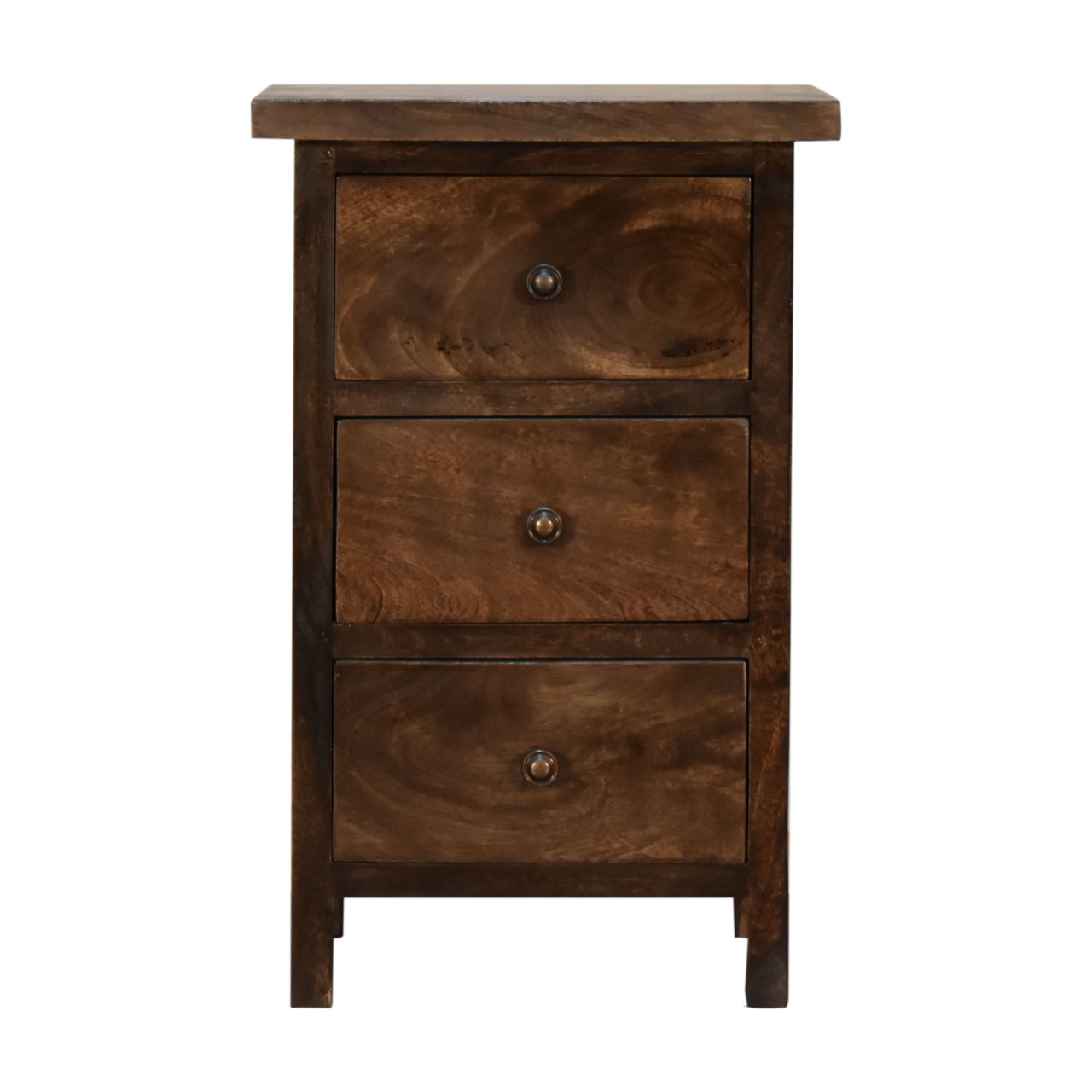 IN1813-1-3.jpg Mini Classic Grey Country Bedside - Image 1