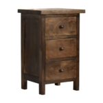 Mini Classic Grey Country Bedside - Image 2