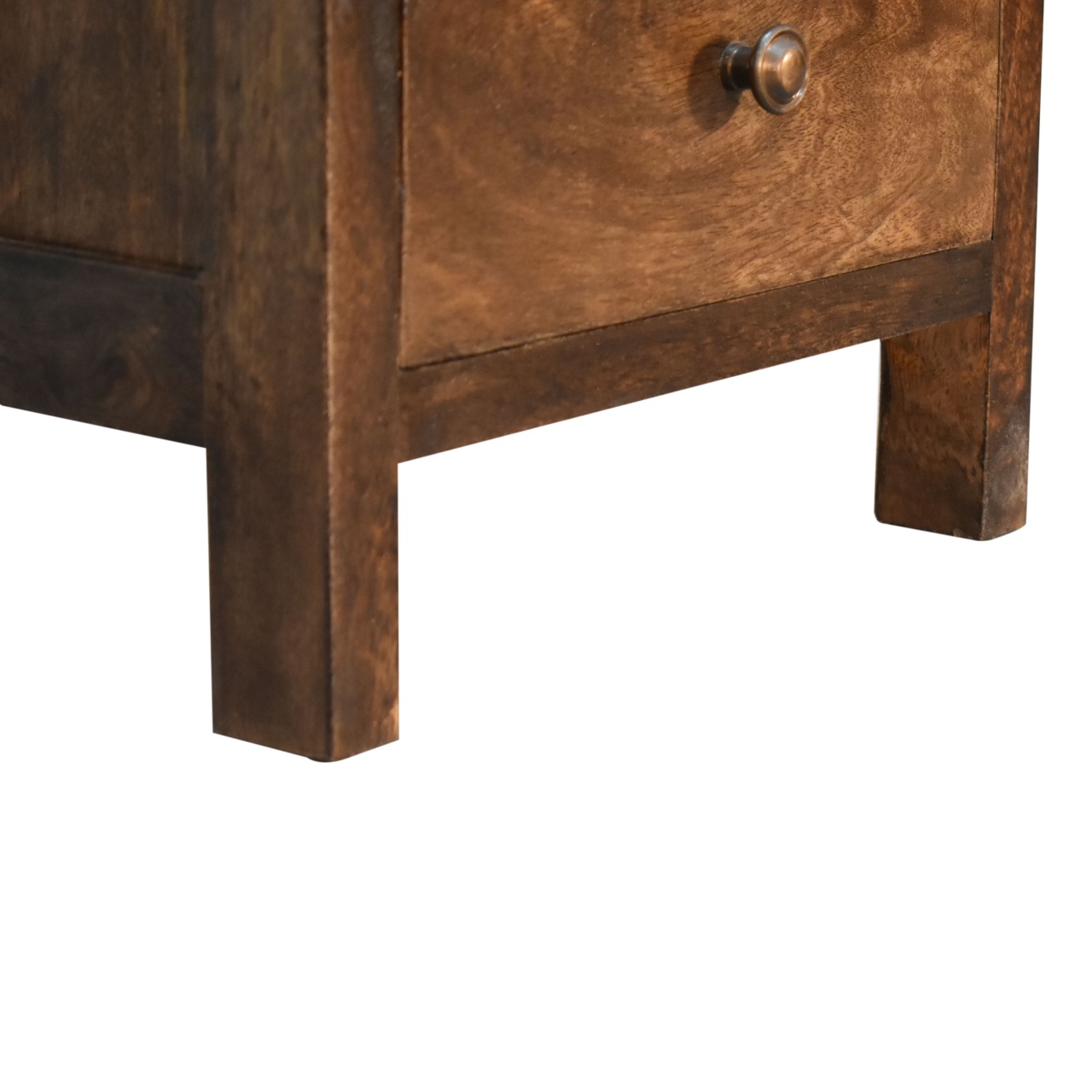 IN1813-7-1.jpg Mini Classic Grey Country Bedside - Image 7