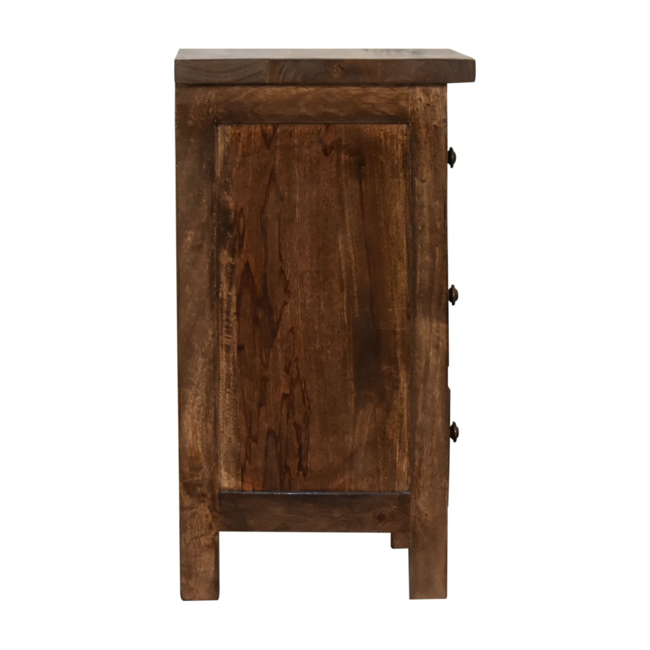 IN1813-8-1.jpg Mini Classic Grey Country Bedside - Image 8