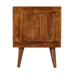 Lille 2 Drawer Chestnut Bedside - Image 9