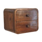 Floating Mini Chestnut Bedside - Image 3