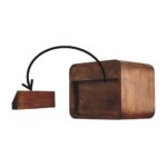 Floating Mini Chestnut Bedside - Image 9