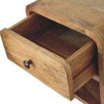 Mini Oak-ish Floating Open Bedside - Image 5