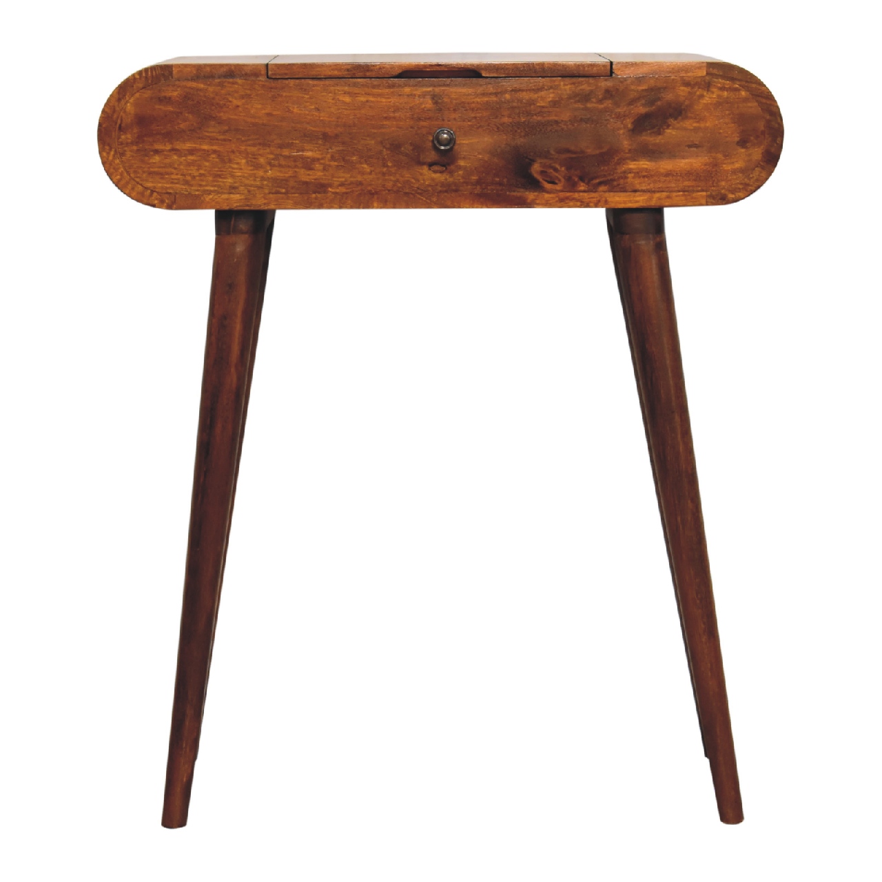 IN3286-1-1-1.jpg Mini Round Chestnut Fold Vanity - Image 1