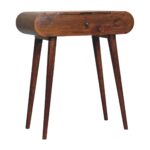 Mini Round Chestnut Fold Vanity - Image 2