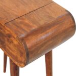 Mini Round Chestnut Fold Vanity - Image 7