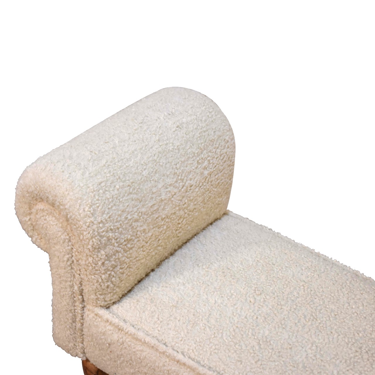 IN3308-5-1.jpg Boucle Cream Bench - Image 4