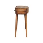 Oak-ish Wave Writing Desk - Image 8