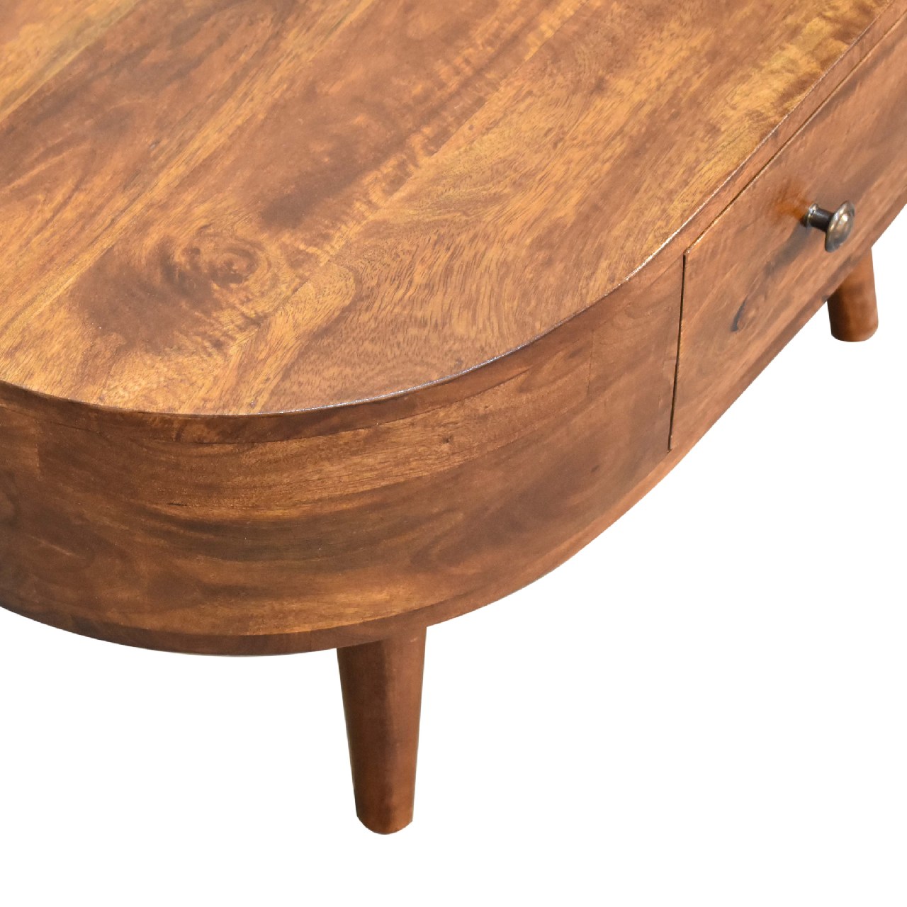 IN3329-5.jpg Mini Chestnut Rounded Coffee Table - Image 4