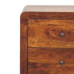 Aspen 3 Drawer Bedside - Image 4