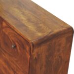 2 over 3 Curved Chestnut Chest - Image 5