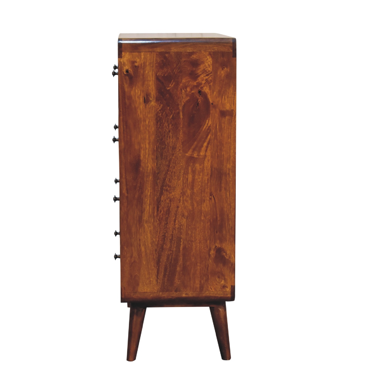 IN3406-8.jpg 2 over 3 Curved Chestnut Chest - Image 8