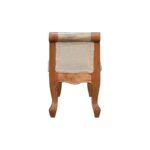 Cream Boucle French Style Bench - Image 9