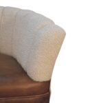 Boucle Cream Buffalo Armchair - Image 4