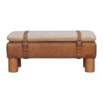 Strapped Cyclinder Bench