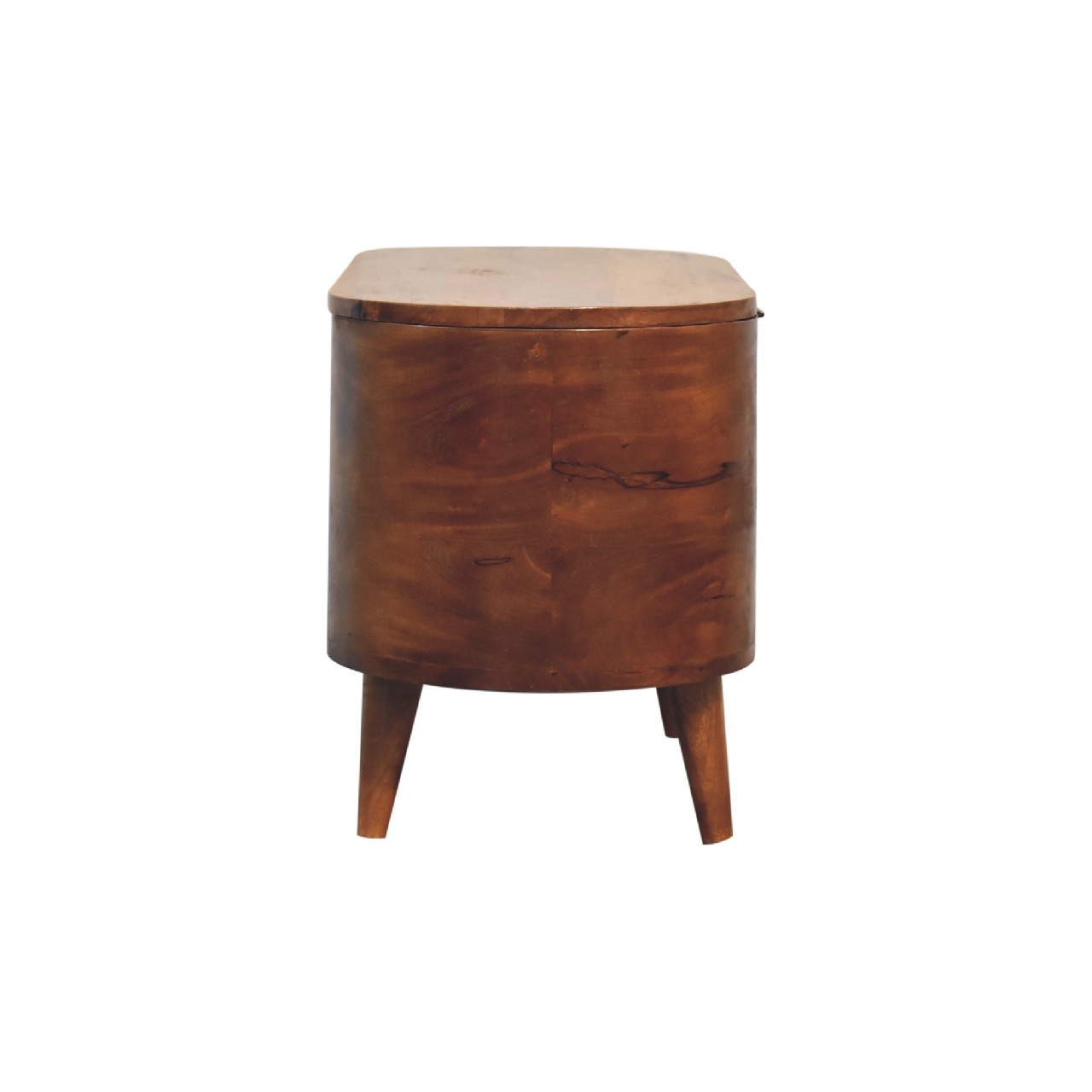 IN3540-9.jpg Chestnut Rounded Lid up Blanket Box - Image 9