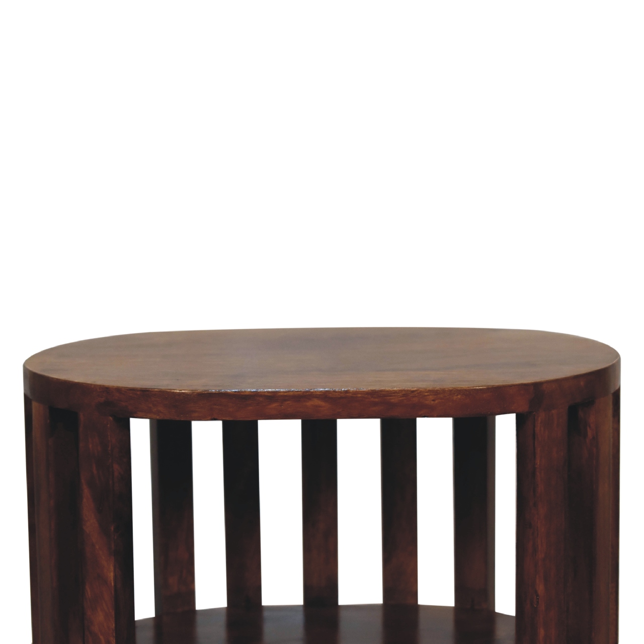 IN3551-5.jpg Ariella Double Shelf Chestnut Bedside - Image 5