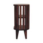 Ariella Double Shelf Chestnut Bedside - Image 8