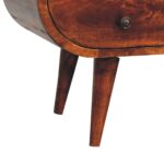 Chestnut Circular Media Unit - Image 7